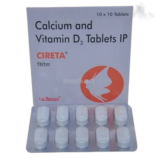 cireta tablet 10's